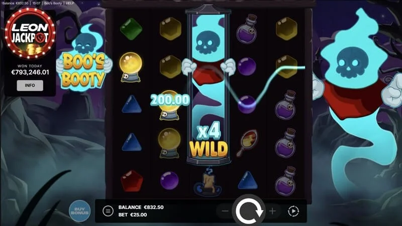 Boo's Booty – ein Geist-Wild mit numerischem Multiplikator auf den Walzen
